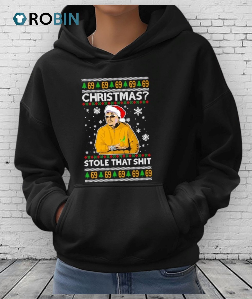 Stole That 69 Meme Ugly Christmas Shirt Stole That 69 Meme Ugly Christmas Shirt