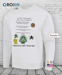 The Shame Of The Landing Will Never Be Erased Shirt