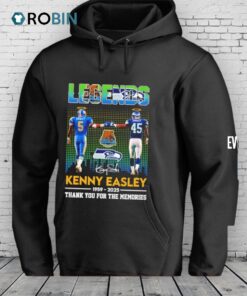 Ucla Bruins And Seattle Seahawks Legends Kenny Easley 1959 2025 Thank You For The Memories Shirt Ucla Bruins And Seattle Seahawks Legends Kenny Easley 1959 2025 Thank You For The Memories Shirt