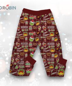 Washington Commanders They Hate Us Because They Ain’t Us Grinch Pajamas Set