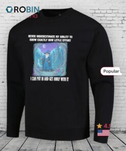 Wizard Never Underestimate My Ability To Know Exactly How Little Effort I Can Put In And Get Away With It Shirt Wizard Never Underestimate My Ability To Know Exactly How Little Effort I Can Put In And Get Away With It Shirt