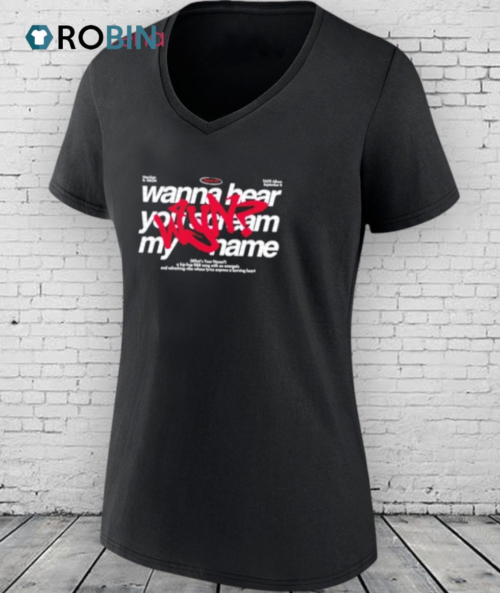 Wyn Wanna Bear You Scream My Name Shirt Wyn Wanna Bear You Scream My Name Shirt
