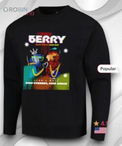 Berry Quiet Flame Loud Pull Icon’s Wrld Stay Current Stay Ahead Shirt