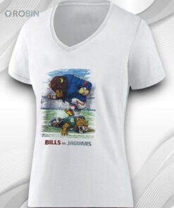 Buffalo Bills Vs. Jacksonville Jaguars Rivalries Football Mascot Shirt