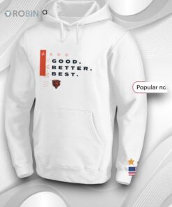 Chicago Bears 2025 Nfl Playoffs Good Better Best Shirt