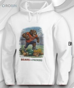 Chicago Bears Vs. Green Bay Packers Rivalries Football Mascot Shirt