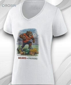 Chicago Bears Vs. Green Bay Packers Rivalries Football Mascot Shirt
