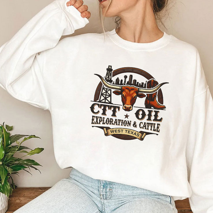 CTT Oil Exploration & Cattle West Texas Landman Unisex Shirt CTT Oil Exploration & Cattle West Texas Landman Unisex Shirt