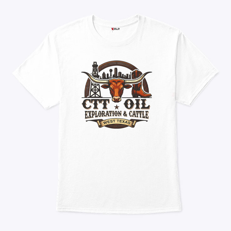 CTT Oil Exploration & Cattle West Texas Landman Unisex Shirt CTT Oil Exploration & Cattle West Texas Landman Unisex Shirt
