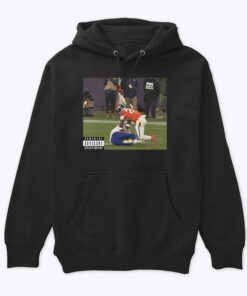 Denver Broncos vs Buffalo Bills Viral Tackle Controversial NFL Interception Play Meme Hoodie