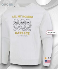 Ducks All My Homies Hate Ice Shirt