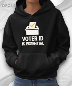 Essential Voter I’d Stop Fraud Trendy Shirt