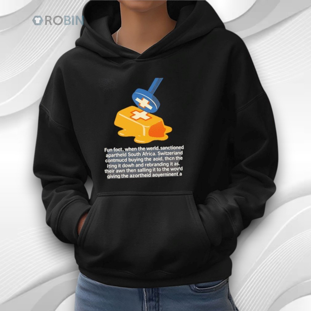 Fun Foct When The Werld Sanctioned Apartheld South Africa Sanctioned Gold Rebrand Shirt Fun Foct When The Werld Sanctioned Apartheld South Africa Sanctioned Gold Rebrand Shirt