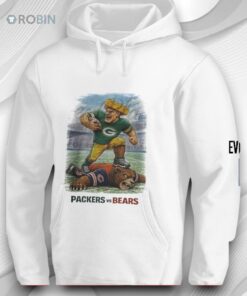 Green Bay Packers Vs. Chicago Bears Rivalries Football Mascot Shirt