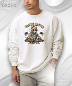 Groove Master Cool Dj Cat Vintage Shirt
