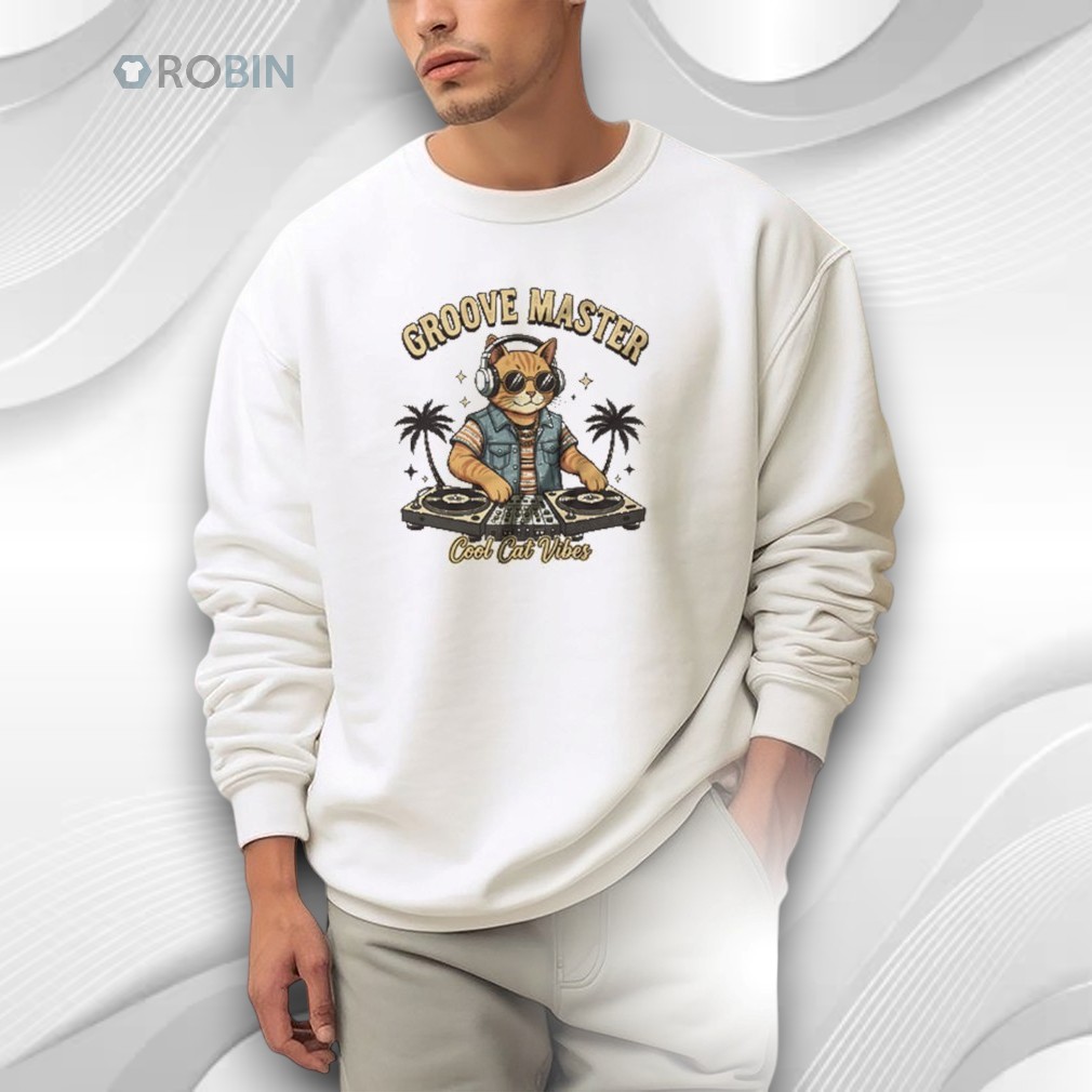 Groove Master Cool Dj Cat Vintage Shirt Groove Master Cool Dj Cat Vintage Shirt