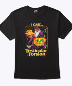 I Cast Testicular Torsion Funny Wizard Meme Unisex Shirt