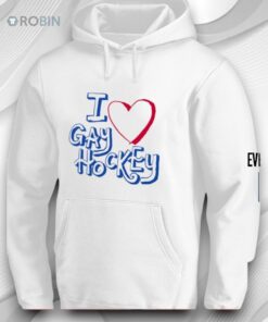 I Love Gay Hockey Shirt