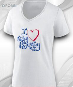 I Love Gay Hockey Shirt