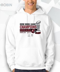 Indiana Football 2026 CFP Rose Bowl Champions Trophy Shirt