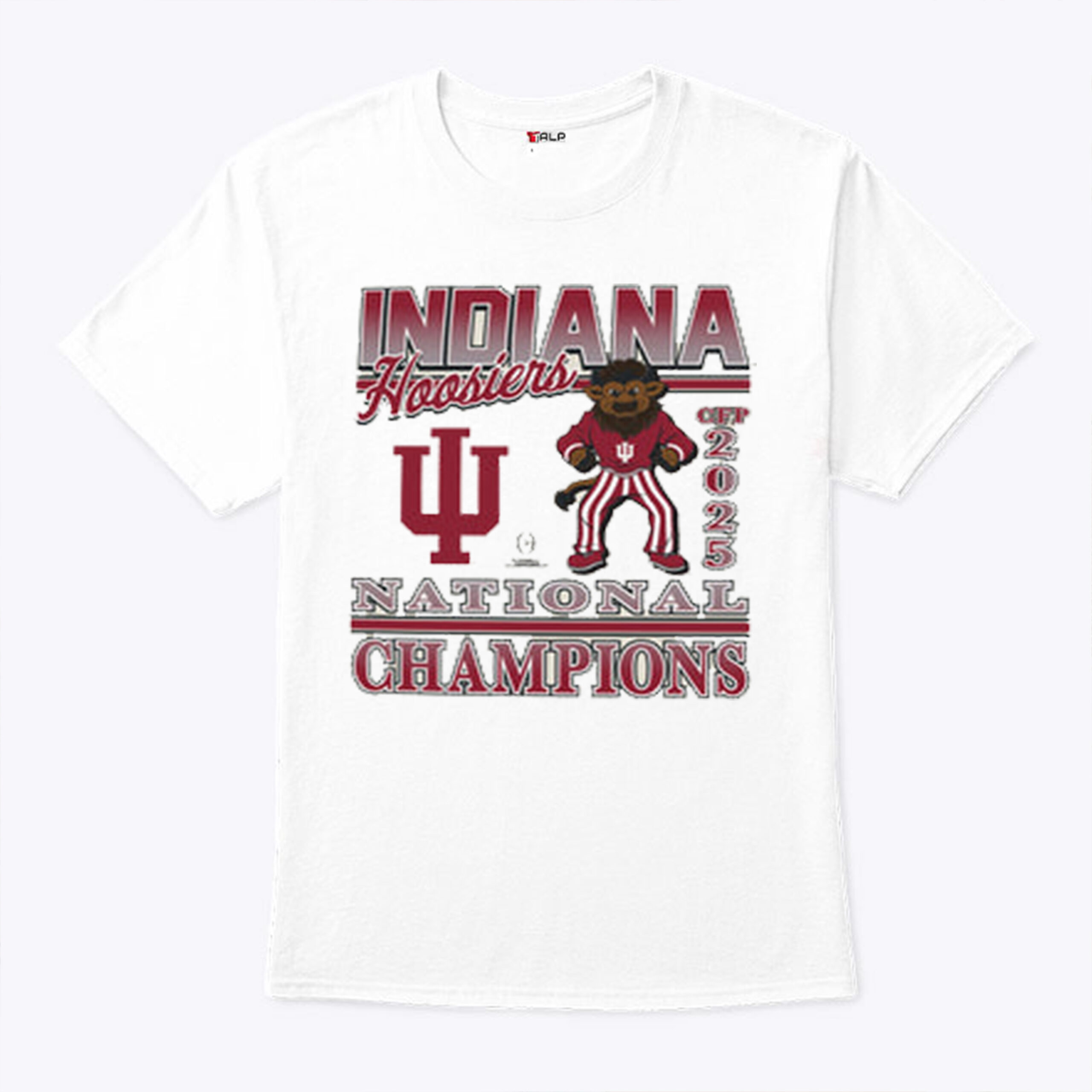 Indiana Hoosiers 2025 2026 CFP National Champions 47 Brand Mascot Unisex Shirt Indiana Hoosiers 2025 2026 CFP National Champions 47 Brand Mascot Unisex Shirt