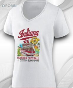 Indiana Hoosiers Cfp 2025 2026 Beach Bound Bus Shirt