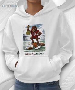 Indiana Hoosiers Vs. Miami Hurricanes 2026 National Champs Rivals Football Shirt