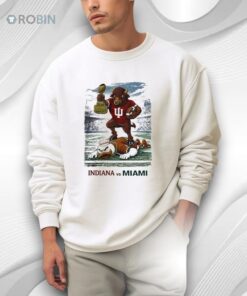 Indiana Hoosiers Vs. Miami Hurricanes 2026 National Champs Rivals Football Shirt