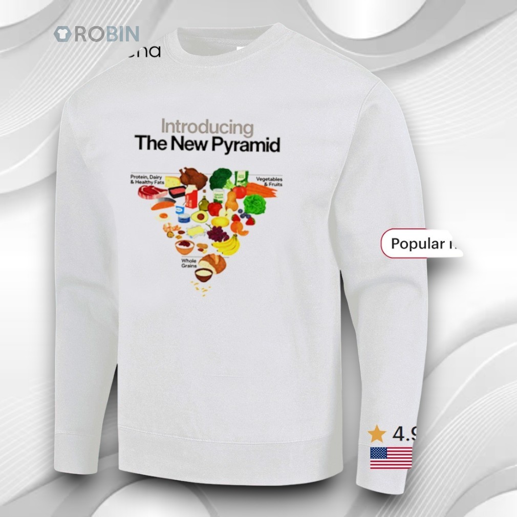 Introducing The New Pyramid Vegetable And Fruits Shirt Introducing The New Pyramid Vegetable And Fruits Shirt