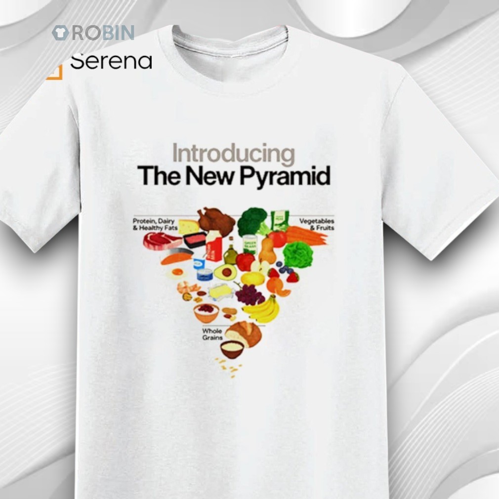 Introducing The New Pyramid Vegetable And Fruits Shirt Introducing The New Pyramid Vegetable And Fruits Shirt