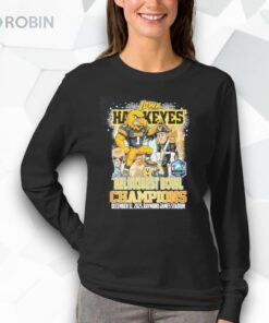 Iowa Hawkeyes Reliaquest Bowl Champions 2025 mascot Shirt