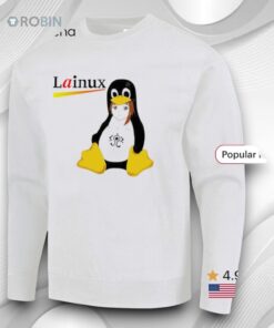 Lainux X Penguin Lain Ux Shirt