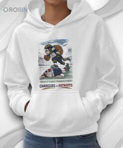 Los Angeles Chargers Vs. New England Patriots Rivals Football Shirt