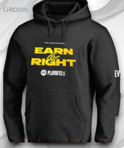 Los Angeles Rams Earn The Right Playoffs 2025 Shirt