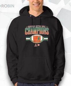Miami Football CFP Cotton Bowl Champions Shirt