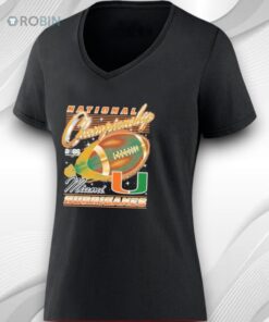 Miami Hurricanes Cfp 2026 Vrbo Fiesta Bowl Championship Shirt