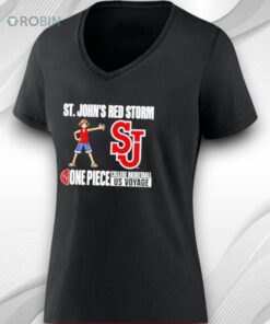 Monkey D. Luffy St John’s Red Storm One Piece College Basketball Us Voyage Shirt