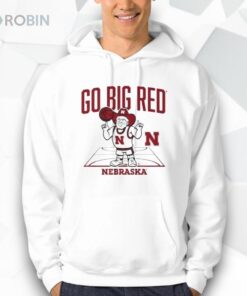 Nebraska Basketball Go Big Red Herbie Mascot Shirt
