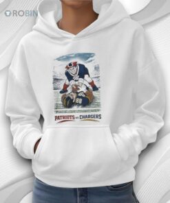 New England Patriots Vs. Los Angeles Chargers Rivals Football Shirt