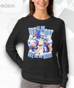 New England Patriots We all we need Shirt