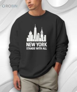 New York Stands With All Community Support Shirt