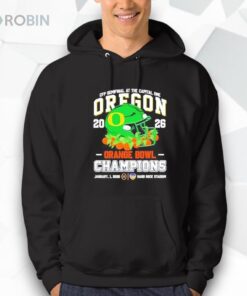 Oregon Ducks CFP 2026 Orange Bowl Champions helmet Shirt