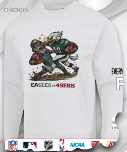 Philadelphia Eagles Vs. San Francisco 49ers Rivalries Football Mascot Shirt