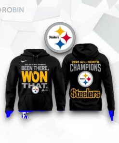 Pittsburgh Steelers 2025 AFC North Division Champions Shirt