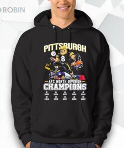 Pittsburgh Steelers AFC North Division Champions 2025 Shirt