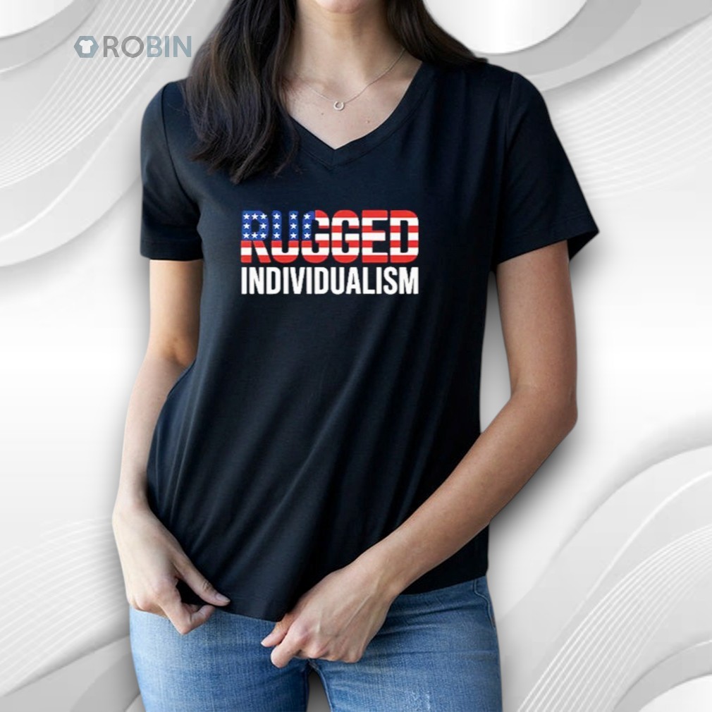 Rugged Individualism Usa Flag Shirt Rugged Individualism Usa Flag Shirt