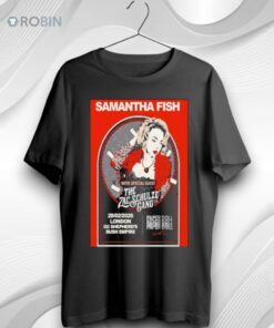 Samantha Fish Paper Doll World Tour London Unisex Shirt