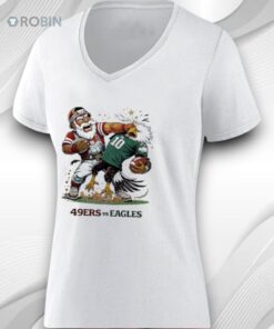 San Francisco 49ers Vs. Philadelphia Eagles Rivalries Football Mascot Shirt