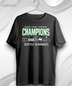 Seahawks Nfc Champions 4 Time Champs 2026 Unisex Shirt