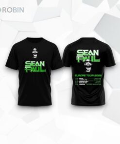Sean Paul Germany Tour 2026 Dates Celebrate Shirt